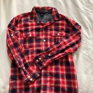 GapKids Flannel Button Down